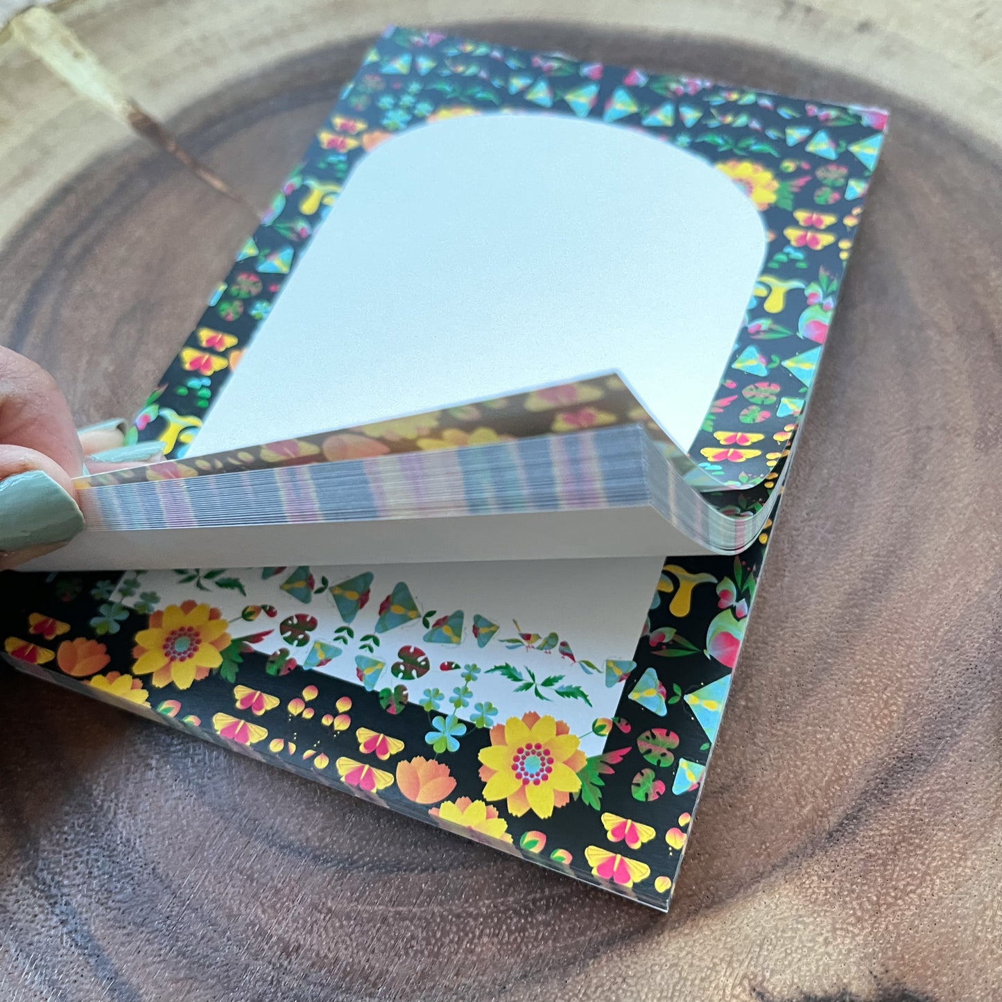 Garden Designer A6 Notepad | Pretty Indian Stationery | By Sanjana Raj